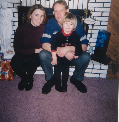 mark amanda and elaine Christmas 1998 (1)